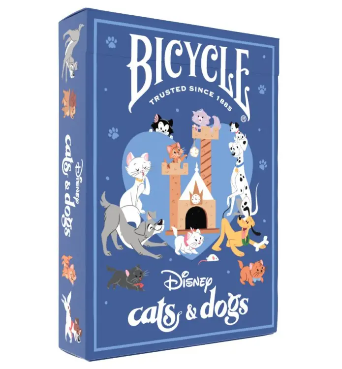 Pokerkaarten Bicycle - Cats & Dogs Disney