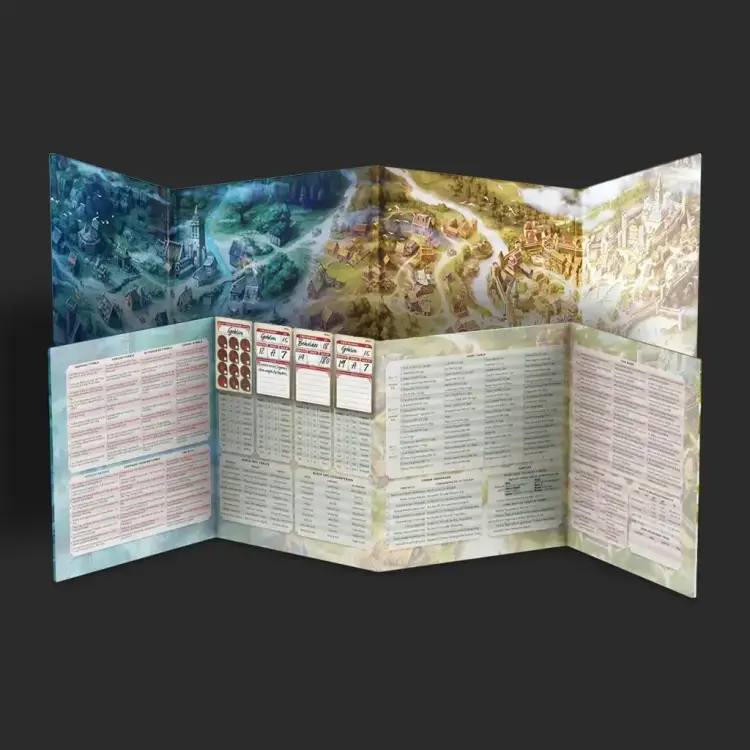 World at a Glance Dungeon Master Screen