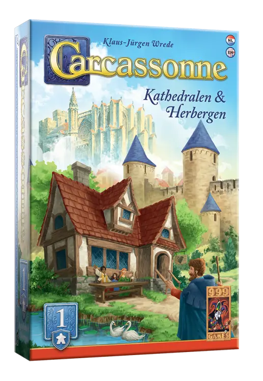 Carcassonne: Kathedralen & Herbergen Uitbreiding